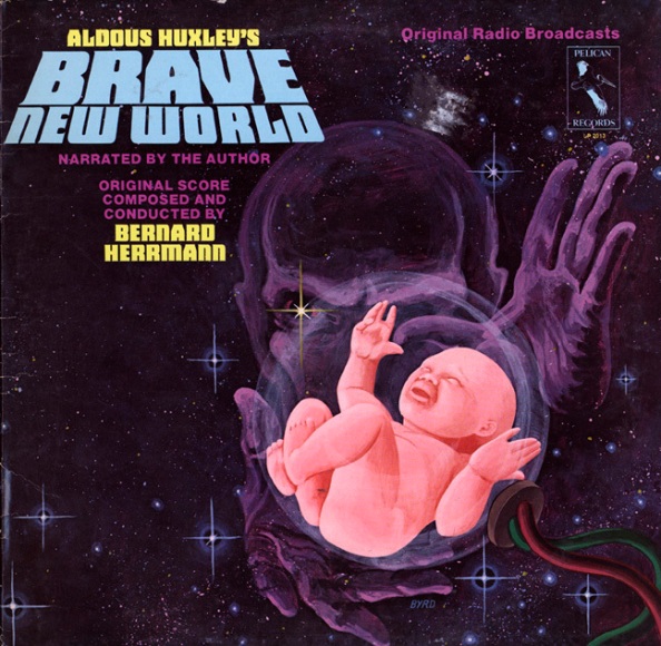 An LP cover of the Brave New World audio story. Picture from Record Brother